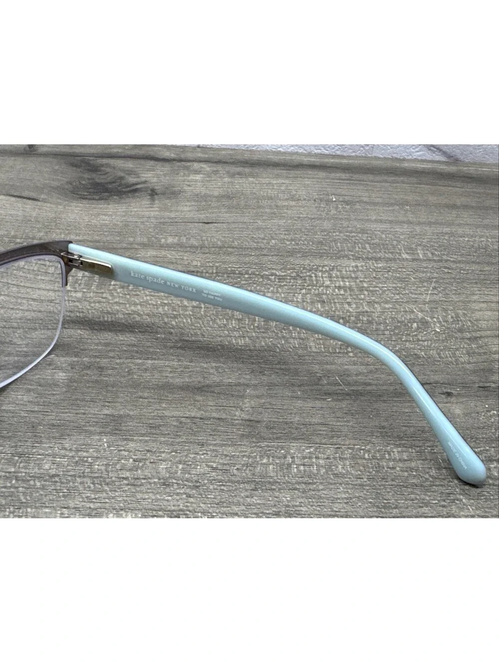KATE SPADE Marjorie 09Q Brown Gold Womens Semi Cat Eye Eyeglasses 52[]17-140